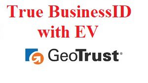 GeoTrust True BusinessID with EV